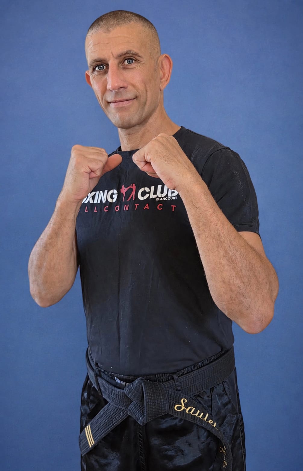 Sébastien Saulet, coach de boxe américaine et full-contact à Élancourt